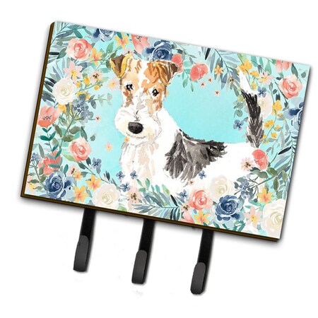 Carolines Treasures Fox Terrier Leash or Key Holder CK3402TH68